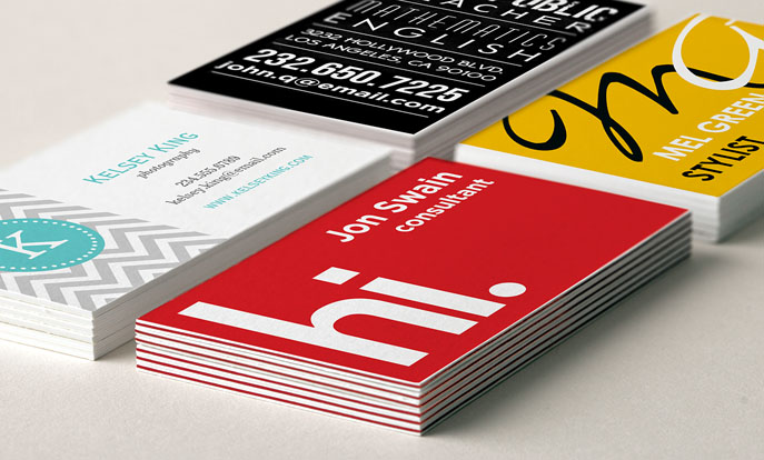 Personalized business cards