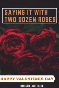 two dozen roses