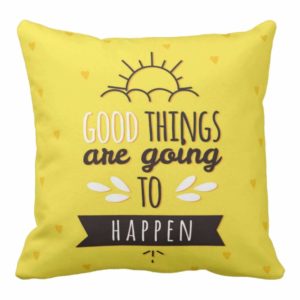 Cheering pillow cover