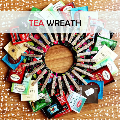 Tea wreath