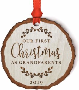 First Christmas as Grandparents 2019 Ornament