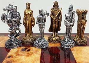 antique-gold-and-silver-finish-chessboard