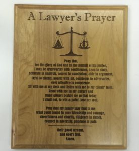 lawyers-prayer-plaque