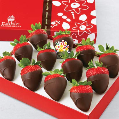 Chocolate Covered Strawberries Gift Box