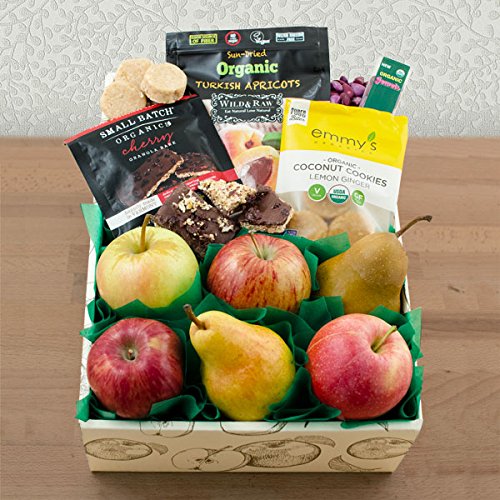 Happy & Healthy Organic Fruit & Snax Gift Box