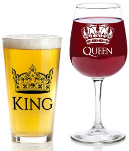 King and Queen Gift Set