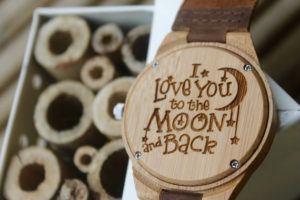 Customized wooden watch - Valentines day gifts for him