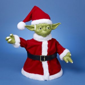 Yoda Christmas tree topper