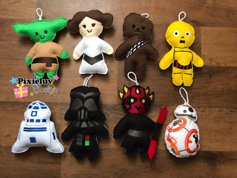 Star Wars Christmas ornaments