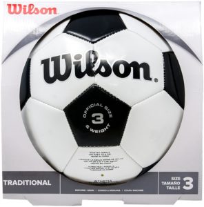 Traditional soccer ball