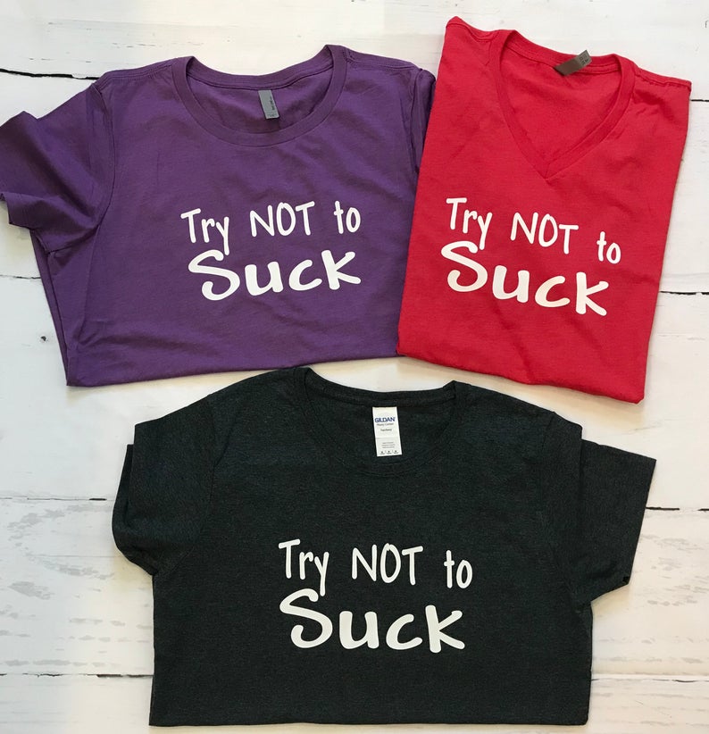 T-shirts with Catchy Taglines