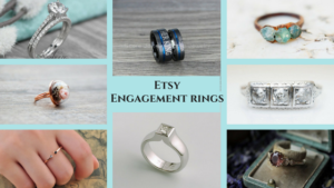 Etsy Engagement rings