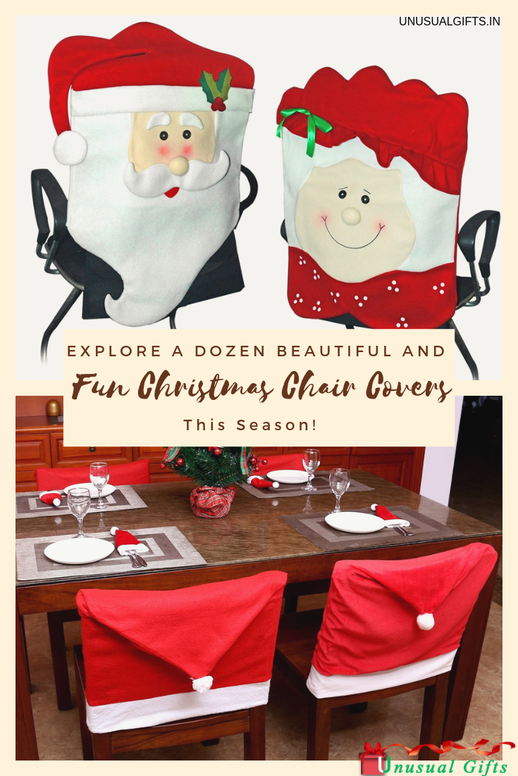 Explore a Dozen of Beautiful and Fun Christmas Chair Covers This Season