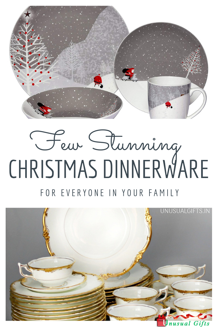Few Stunning Christmas Dinnerware