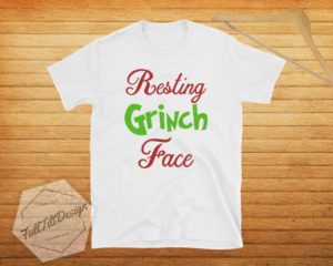 Resting Grinch face t-shirt