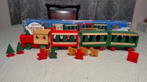 A vintage train set