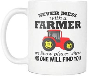 Funny Farmer mug