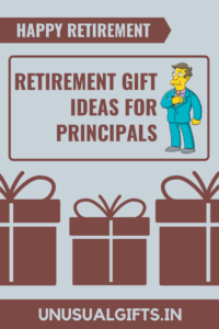 Retirement gift ideas for principals